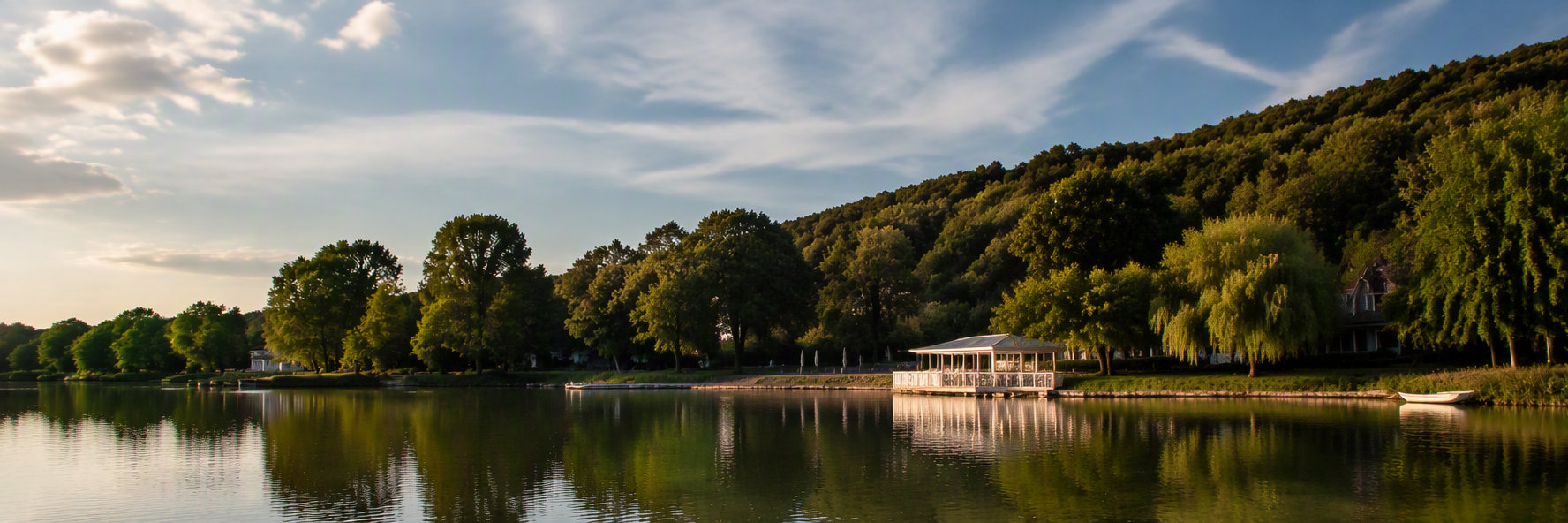 Hotel am Ziegelsee in Mölln: Seeblick am Ziegelsee, historische Altstadt ganz nah